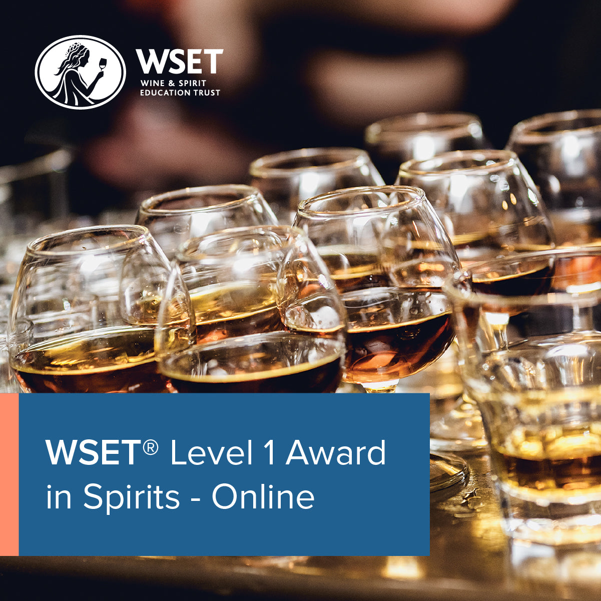 Course: WSET® Level 1 Award in Spirits (online)